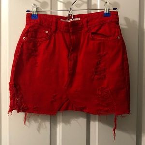 Jean Skirt!